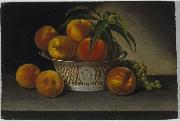Raphaelle Peale Still Life with Peaches Sweden oil painting artist